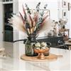 LZGS Go Swing Bands Fiori secchi decorativi Bouquet Erba Della Pampas Decorative 40-44 cm di fiori secchi naturali fai da te Ideale per il soggiorno Boho Camera da letto e vasi (LZGSGO-0111)
