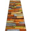 Siunwdiy tappeto da cucina,tappeti cucina lavabile antiscivolo,tappeti cucina moderni,Tappeto passatoia Cucina Lavabile multicolore tappeto corridoio per Cucina Bagno Soggiorno,Arancia,60x160cm