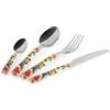 Excelsa Kimono Set 24 Posate, Acciaio INOX, Manico in Plastica