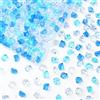 AWARDSEN 500 diamanti decorativi colorati blu in acrilico, pietre preziose per matrimoni, decorazioni artigianali, pietre decorative, feste, riempimenti di vasi, pietre colorate