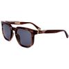 Police Occhiali da Sole SPLF88 Shiny striped brown mustard 52/22/145 Uomo