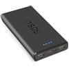 SBS PowerBank 10K FAST, 10000mAh, 22.5W Power Delivery (PD 3.0 PPS), Power Bank con Ricarica Rapida, LED di Carica, USB-C, USB-A, Caricabatterie Portatile da Viaggio, Design Compatto, Nero