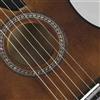Chitarra Piccola da 25 Pollici Bordi Lisci Strumento Musicale Materiali Sicuri
