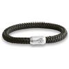 Paris Montana Il braccialetto originale per equitazione e cavalli, Jockey Club, corda nautica, con incisione, realizzato a mano, chiusura magnetica di alta qualità, diametro 8 mm, unisex, Zentimeter, Corda nautica