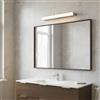 Lampada LED 15W 60cm da Specchio Bagno Cromata IP54 - da Parete Colore Bianco Naturale 4.000K