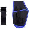 MISSMAO Fondina per Trapano Tasca Porta Attrezzi Impermeabile Borsa Cinturino Portabile per Chiave Elettrica,Trapano,Chiave Inglese,Martello Blu Y6 15x25cm