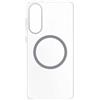 Samsung Clear Magnetic Case Cover Magnetica Trasparente compatibile con tecnologia Magnetic Power Profile per Samsung Galaxy S25 Edge