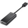 HP Adattatore da USB-C a HDMI 2.0, Compatibile con PC Pavilion dotati di porta USB-C, Nero