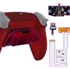 eXtremeRate Rise4 V3 Remap Kit Programmabile per ps5 Controller BDM-030/040/050,Palette Back Button Paddles per ps5 Joystick,4 Tasti Aggiuntivi Cover Posteriore per Joypad-Rosso Scarlatto