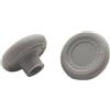 THLMT 2 pezzi di cappucci per joystick compatibili con AYN Thor, cappucci a bilanciere per levette delle console di gioco, ricambio per i pulsanti delle levette (grigio)