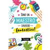 Majosta Sono un Maestro davvero fantastico: Quaderno appunti (A5) per un insegnante, maestro o professori | Idee Regalo fin anno | Maestre primaria elementari nido asilo | Taccuino personalizzato da firmare