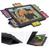 Lavievert Tavola puzzle inclinabile da 1500 pezzi con supporto e copertura progettati 2 in 1, leggero altopiano puzzle con 6 cassetti, tavolo per puzzle portatile per adulti, portaoggetti in feltro