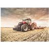 MyPuzzle.com MyPuzzle Un Moderno Trattore Rosso Durante La Semina - Premium 1000 Pezzi Puzzle - MyPuzzle Collezione speciale di Puzzle Galaxy