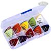 Lahviuu Plettri Chitarra,30pcs Plettro Chitarra Accessori,Per Chitarra Basso Elettrico Elettrica Acustica Classica (0,58 mm 0,71 mm 0,81 mm 0,96 mm 1,2 mm 1,5 mm)
