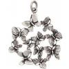 Giovanni Raspini / Charms / ciondolo farfalle / argento - 8366