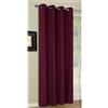 Gardinenbox Tenda Oscurante, con Occhielli in Micro Raso, Opaca 20405, 20405, Bordeaux, HxB 175x140 cm