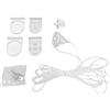 Blindecor | Kit meccanismo per tende avvolgibili | Compatibile con tubi da 38 mm - bianco | Scatola meccanismi di sostituzione completa