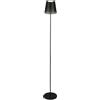 Briloner - Lampada da Terra a Batteria LED 3 in 1, Dimmerabile, Touch, per Esterni, Nera