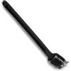 PARENCE. Spazzola Pulizia Barbecue 2-in-1 - Spazzola per Griglia con Raschietto in Metallo - Setole Dure in Acciaio Inox - Manico Lungo 44 cm