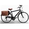 MADICKS Bicicletta Uomo 28 Passeggio Nero Vintage Velodia · Bici da Città con Cambio Shimano · Comoda e Robusta · Perfetta per Spostamenti Quotidiani e Tempo Libero · Stile Retrò Elegante (Bici)