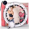 Bellage® Hullahub, pneumatici per adulti e principianti, hula hoop con peso palla e contatore - Hullahub per dimagrire per allenamento con divertimento - Hoola Hoop