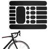 Generic Protezione per della Catena per Mountain Bike, Protezione per Telaio della Bicicletta, AntiGraffio, Resistente alle intemperie, Pellicola Adesiva per pendolari su Ghiaia