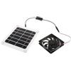 Fonowx Ventilatore a Pannello Solare, Ventilatore Solare per Esterni Resistente alle Intemperie, Ventilatore a Energia Risparmio Energetico, Ventila, Ventilatore Singolo