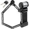 Kryptonite Keeper Folding Lock antifurto Bicicletta Pieghevole Nero