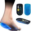 Sidas Heel Pad, Solette in Gel, 2 Pezzi, unisex, blu, S/M (36-41)