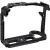 Xjdzineq Gabbia per fotocamera S1H S1R con fori filettati da 1/4 e 3/8, slot per slitta fredda per accessori e flessibilità