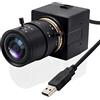 SVPRO Webcam USB 4K Ultra HD con obiettivo zoom 2,8-12 mm, messa a fuoco manuale 3840x2160 30fps Sony IMX415 Sensor Camera USB UVC Videocamera per Mac/Windows/Linux/Android