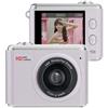 Zoegneer Action camera indossabile 1080P con obiettivo da 64 MP, zoom 16x, schermo IPS da 1,4 pollici e batteria da 300 mAh, portatile, design leggero per adolescenti, studenti e principianti