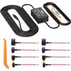iiwey Cavo di alimentazione fisso per IIWEY N5/N7 Dashcam - 4 metri kit caricabatterie per fotocamera cruscotto, 3 A, 12 V - 24 V a 5 V, con fusibili LP/Mini/ATO/Micro2