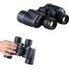 Generic Binocolo 80 x 80s ad alto ingrandimento HD a bassa luminosità visione notturna portatile Paul binocolo per uso esterno adatto per escursioni all'aperto Birdwatching caccia e viaggi (con coordinate)