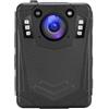 MNMIOIO Body Camera, Telecamera for il corpo IP65 for impermeabile Bulit in memoria 64G 8 ore di registrazione Videoregistratore tascabile Kamara DVR sicurezza