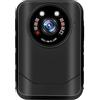 MNMIOIO Body Camera, Telecamera for corpo H9 4K for indossabile 1800P Visione notturna for della polizia Memoria di supporto Espandi Max 512G(Only Camera)