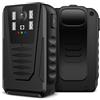 MNMIOIO Body Camera, Mini Macchina Fotografica Del Corpo 1080P HD IP65 Della Montata Piccolo Portatile Impermeabile di Visione Notturna Sicurezza Tasca Polizia Cam(4K＋WIFI＋GPS)