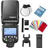 Godox TT685II-N Speedlite i-TTL Flash Camera 2,4G HSS High Speed 1 / 8000s GN60 Competibile per Nikon D7100 D7000 D5200 D5100 D5000 D3200 Z6 Z7 (TT685NII)