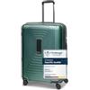 REDOLZ Trolley rigido medio M+ | 46 x 30 x 66 cm | Valigia espandibile da 82 a 97 litri | ultraleggera, solo 3,7 kg (Essentials 14)