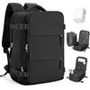 SZSYCN Zaino da Viaggio con Sottovuoto Ryanair 40x30x20 Sottovuoto con Pompa Borse da Cabina per Ryanair 40x20x25 Bagaglio a Mano Easyjet 45x36x20 Zaino Casual Borsa per Computer Portatile