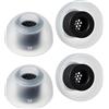 AZLA SednaEarfit MAX - Auricolari per Galaxy Buds 2 Pro, Phantom Black (M), gommini con cancellazione del rumore, cuscinetti Samsung certificati