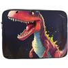 peiyeety Borsa porta computer portatile antiurto - per viaggi, spostamenti, ufficio, uso quotidiano - per uomini e donne con stampe di dinosauri dalla bocca grande