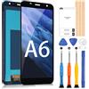 ARSSLY LCD Schermo per Samsung Galaxy A6 2018 A600 A600F/DS A600FN A600FN/DS A600G/DS 6,0 Pollici TFT Display Touch Screen Assemblea di Vetro Digitalizzatore con Riparazione Kit