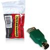 Vultech Adattatore USB / PS2 F/M Femmina/Maschio PS2 CONNETTORE CONVERTITORE USB 2.0