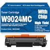 SXLXYOF Cartuccia toner compatibile E40040dn E42540f W9024MC, toner nero ad alta capacità per HP Laserjet Managed E40040dn MFP E42540f con chip,W9024MC-1PC