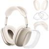 Seltureone Custodia compatibile per AirPods Max 2/1 Earpads, Earcup Cover Protector, custodia protettiva in silicone per auricolari AirPods Max 2/1 Earpads, luce stellare