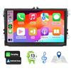 Eonon Android 13 Navigatore GPS per auto CarPlay Android Auto per VW Golf VI/V Polo Touran Passat T5 Seat Skoda Touchscreen da 9 pollici mirroring dello schermo Bluetooth 5 con WiFi USB VWA13