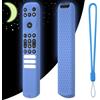 Generic Custodia protettiva in silicone per telecomando TCL Smart TV, antiurto, per TCL RC813 FMB1/RC923 FMB3/RC902V FMR1 FMR4 FMR5 (blu luminoso)
