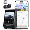 VIOFO A229 PRO 2CH anteriore e posteriore 4K+2K HDR Dual Dash CAM con Sony STARVIS 2 SENSORI Super Night Vision Voice Control (2CH (anteriore + posteriore))