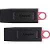 Kingston DataTraveler Exodia 256GB USB 3.2 Flash Drive DTX/256GB - 2 Pack